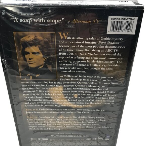 Dark Shadows DVD Collection 24, 40 Episodes With Postcard New In Package - Picture 2 of 8